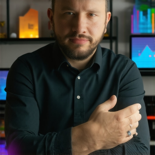 Advanced Local SEO Strategy with AI and Data Analytics Marketing strategist analyzing local SEO data using AI tools in a modern office.