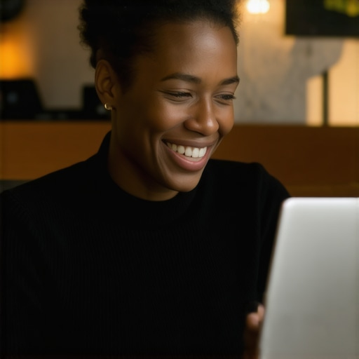 Business owner responding to reviews and engaging with community online