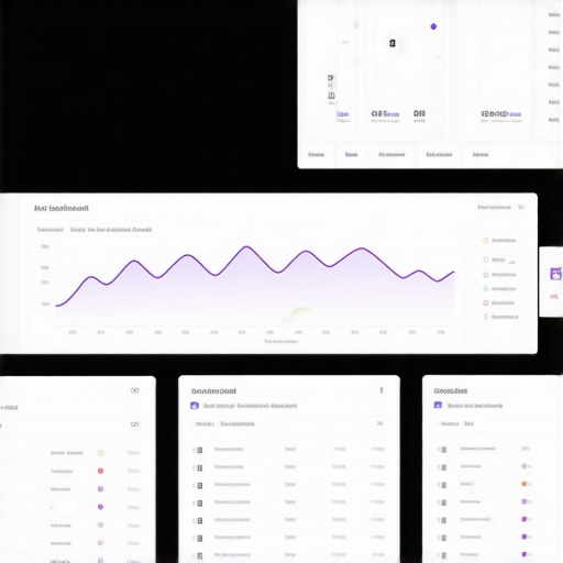 A person analyzing local market data on a digital dashboard.