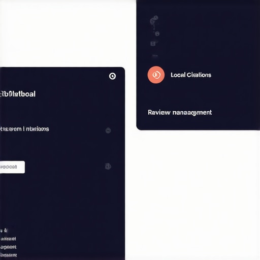 Dashboard display of BrightLocal tools for managing reviews and citations