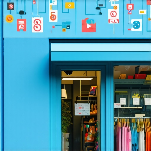 Small business storefront illustrating local SEO and digital marketing concepts